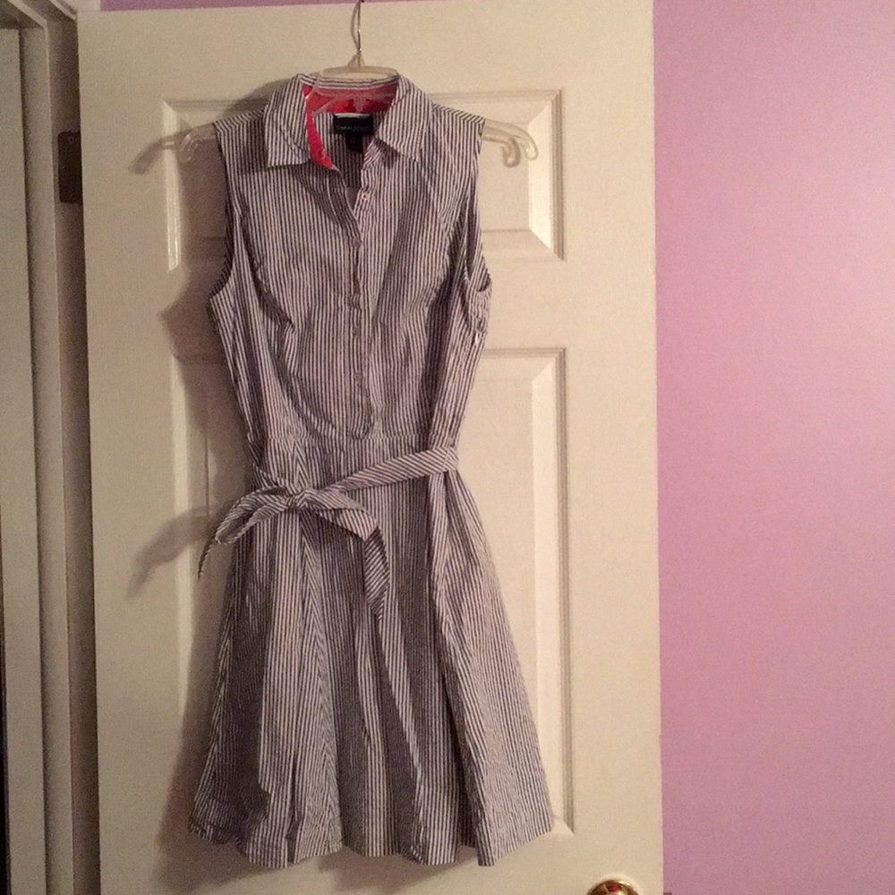 Striped nautical aline dress